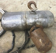 CHISHOLM-MOORE HOIST DIVISION, H.P: 1/2, MODEL C