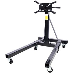 Folding Engine Stand 2000 LBS Capacity Motor Hoist 360 Degree Adjustable Mounti