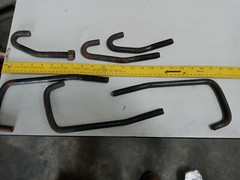LOT 73 HOIST OVERHEAD CRANE 5/8 J Hooks JHOOKS Hangers Mounts Brackets over head