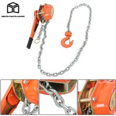 Wrench Block Steel Hoist Manual Lever Chain Hoist 6600lb Capacity 10ft G80 Chain