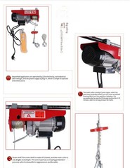 Electric Hoist 220V Household Small Lifting Hoist Lifting and Hoisting Machine