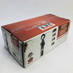 JET JLH SERIES #JLH-150W0-15 LEVER HOIST 1 2/2 TON STOCK NO 376302