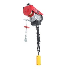 Compact 110V Electric Hoist – 600kg Capacity with Lifting Belt & Remote