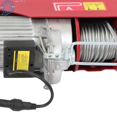 Electric Hoist 1600W 110V 2200lbs 328ft Wireless & 14ft Wired Remote Control