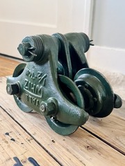 Vintage Yale “Whiz” Overhead Beam Trolley – 1/2 Ton Capacity