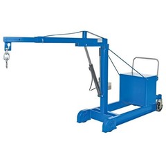 Vestil Cbfc-500 Mobile Floor Crane, Counter Balance, 500Lb
