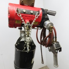 ARO 7756E-2C10-C6 1/2 Ton Air Hoist 10′ Travel Pendant Operated Missing Hook