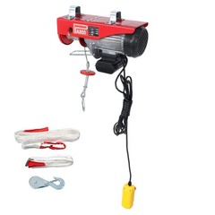 Wired Remote Control Crane Winch Mini Electric Hoist 1350W 1760lbs 14ft/4.2m