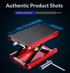 500KG Scissor Crane Rack Center Scissor Crane Workshop Bench Lifting Tools