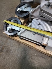 CM Model F 1/2 ton Electric Hoist, 16 fpm 4.8 mpm w/ stand
