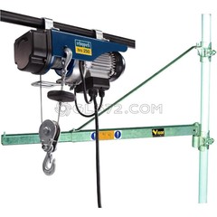 230V SCAFFOLD ELECTRIC LIFTING HOIST 200/400KG SCHEPPACH HRS400+SWING ARM 110CM