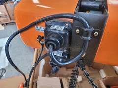 HITACHI/JET 1-TON ELECTRIC CHAIN HOIST, 20′ LIFT, TYPE 1BSH1, 115/230 V, 1 PHASE
