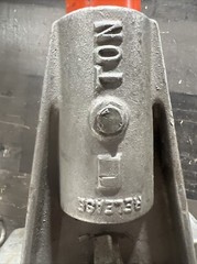 Chance Hoist 1 Ton Hot Stick Ratcheting Strap Hoist. Item ID #57 Used Surplus