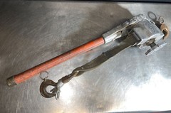 Chance Hoist 1 Ton Hot Stick Ratcheting Strap Hoist. Our #8