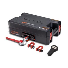 RUGCEL WINCH Portable Winch 12V DC Electric Utility winch,4500lb/2041kg Singl…