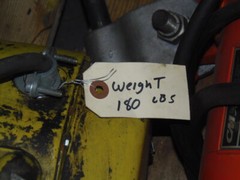 2,000 LB. YALE LOAD KING ELECTRIC HOIST, 440V 3/PH, 10′ CHAIN, 1 SPEED