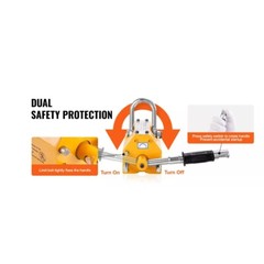 100KG 220LBS Steel Magnetic Lifter Heavy Duty Crane Hoist Lifting Magnet