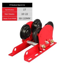 Electric Hoist And Trolley Set Mini For I Beam Home Use Small Lifting Crane