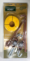 Rugged Gear 440 lb Gambrel and Pulley Hoist