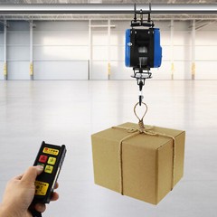 1102.31lbs/500g Wired Electric Hoist Capacity Electric Winch With Remote Control