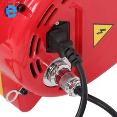 1100lbs Capacity 2-in-1 Electric Hoist Winch Wired/Wireless Remote Control