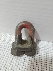 Vintage Genuine Crosby Wire Rope Clamp 5/8″ X 1 1/2″