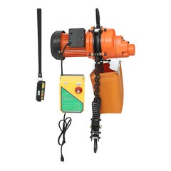 Electric Hoist 1102.31lbs Crane Winch with Wired Remote Control 1300W 110V