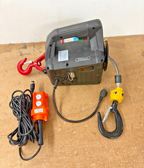 BEAMNOVA 500kg 1100lbs 3-in-1 Portable Electric Hoist w/ Pendant Controller