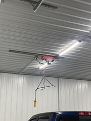 1300 lb. Electric Hoist with Remote Control- Single Cable Length of 39ft.