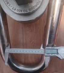 ADB 37654-1 HOIST RING 15,000 LOAD RATING STAINLESS STEEL