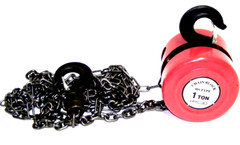 1 Ton Chain Puller Block Fall Chain Lift Hoist Hand Tools Chain with Hook