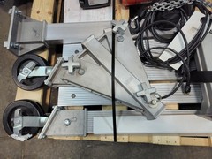 CM Model F 1/2 ton Electric Hoist, 16 fpm 4.8 mpm w/ stand