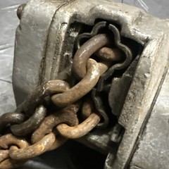 YALE E-7-N 60″ LIFE ALUMINUM RATCHETING CHAIN HOIST 1/2 TON USA