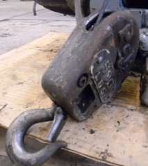 P&H HARNISCHFEGER, HOIST, 204147, 15FT LIFT, 500LB CAPACITY, 1/2 HP, 28 FPM