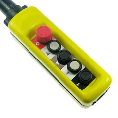 5A AC 250V With Emergency Hoist Crane Push button Switch Pendant Control Station