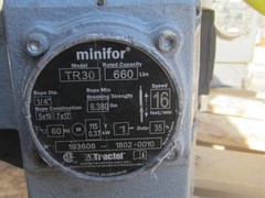 TRACTEL MINIFOR T30 PORTABLE ELECTRIC HOIST