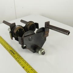 CM Series 633 1 Ton (2000lb) Manual Push-Pull Hoist Trolley 3 to 8″ Beam