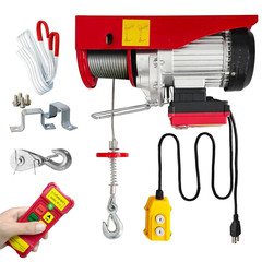 Electric Hoist 2 in 1,1760Lbs Electric Hoist Winch with 98Ft Wireless Control&Wi