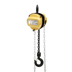 1T Hand Chain Hoist Industrial Manual Pulley Hoist Hand Tools Chain w/ Hook