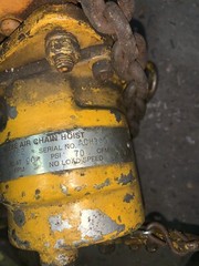JDN Air Chain Hoist , #1745, 1 ton, Frieght shipping