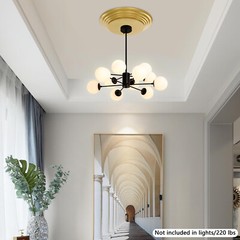 Electric Hoist Decorative Chandelier Cover Round Ceiling Mount Hoist Lifer Cover