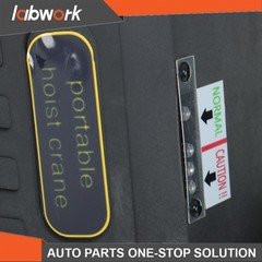 Labwork 3-in-1 Electric Hoist Winch Crane 1100LB Dual Remote Overload Safety