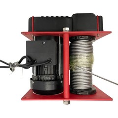220V Electric Small Winch Winding Machine Lifter for Crane 400-800kg Height 30M