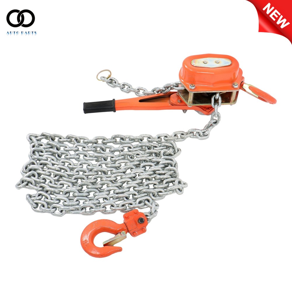 Manual Lever Chain Hoist, 3 Ton 6600 lbs Capacity Lifting height 20ft / 6m