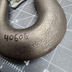 CM 40606 STEEL BOTTOM 3 TON HOOK FOR 4ZX63, 4ZX70, 4ZW68, 4ZW73, & 4ZW74 [B5B1]