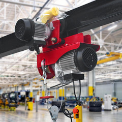 1 Ton 2204 LBS Electric Trolley for Power Hoist, Fit 2.68-4.33 in I-Beam, for PA
