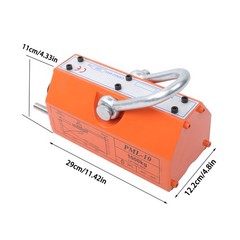 LABLT 1000kg 2200LBS Steel Magnetic Lifter Heavy Duty Crane Hoist,2Safety Factor