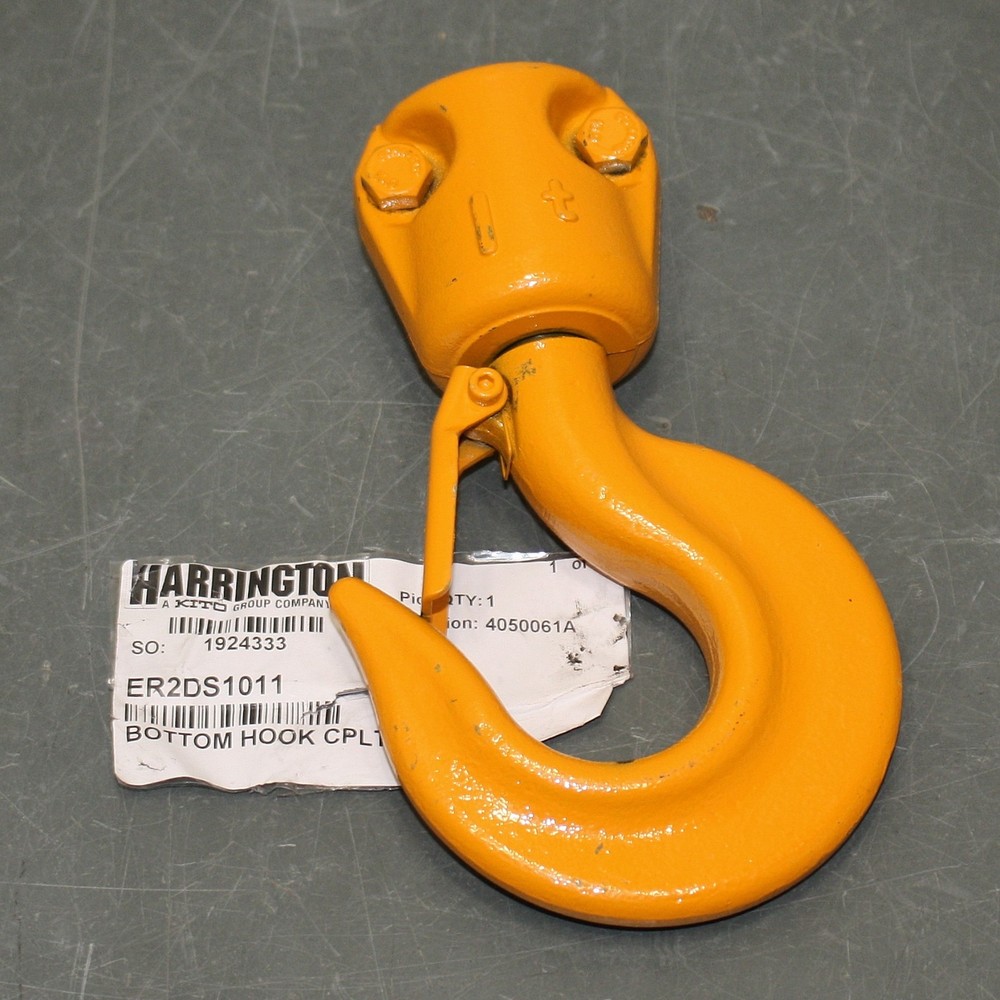 Kito Harrington ER2 Bottom Hook Assembly ER2DS1011, Hoist, WLL 2000 lb / 1T