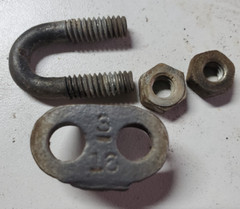 Vintage Crosby / UW Wire Rope Clamps 3/8″, 5/16″, 1/4″ 22 clamps assorted sizes