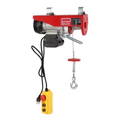 510W Electric Hoist Winch Hoist Crane Lift 551LBS 110V with Wired Remote Control